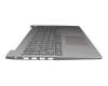 PC5C-GR Original Lenovo Tastatur inkl. Topcase DE (deutsch) grau/silber