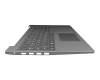 PC5CP-GR Original Lenovo Tastatur inkl. Topcase DE (deutsch) grau/silber