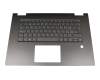 PD4SB-SW Original Lenovo Tastatur inkl. Topcase CH (schweiz) grau/grau mit Backlight