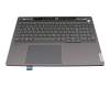 PH5CLXB-GE Original Lenovo Tastatur inkl. Topcase DE (deutsch) grau/grau mit Backlight