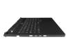 PK0900 Original Lenovo Tastatur inkl. Topcase UK (englisch) schwarz/silber mit Backlight