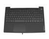 PK131K74B20 Original LCFC Tastatur inkl. Topcase DE (deutsch) schwarz/grau mit Backlight Fingerprint