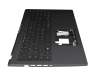 PK132WV1B13 Original Acer Tastatur inkl. Topcase DE (deutsch) schwarz/schwarz mit Backlight
