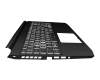 PK133AU130 Original Acer Tastatur inkl. Topcase DE (deutsch) schwarz/weiß/schwarz mit Backlight