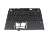 PK1392L1C13 Original Acer Tastatur inkl. Topcase DE (deutsch) schwarz/schwarz mit Backlight