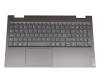 PP5VB-SW Original Lenovo Tastatur inkl. Topcase CH (schweiz) grau/grau mit Backlight