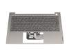 PR2UB-GE Original Lenovo Tastatur inkl. Topcase DE (deutsch) grau/grau mit Backlight