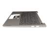 PR2UB-GE Original Lenovo Tastatur inkl. Topcase DE (deutsch) grau/grau mit Backlight
