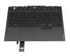 PR5CYRGBG-GR Original Lenovo Tastatur inkl. Topcase DE (deutsch) schwarz/grau mit Backlight