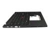SG-A9810-79A Original Lenovo Tastatur inkl. Topcase ND (nordic) schwarz/schwarz mit Backlight und Mouse-Stick