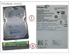 Fujitsu SGT:ST31000524AS HDD 1TB SATA S3 7.2K 3.5\'