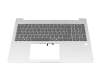 SN1C64B10 Original HP Tastatur inkl. Topcase DE (deutsch) grau/silber mit Backlight