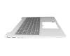 SN1C64B10 Original HP Tastatur inkl. Topcase DE (deutsch) grau/silber mit Backlight