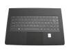 SN20F66350 Original Lenovo Tastatur inkl. Topcase ND (nordic) schwarz/schwarz mit Backlight