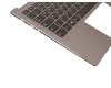 SN20M61475 Original Lenovo Tastatur inkl. Topcase DE (deutsch) grau/silber mit Backlight