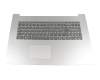 SN20M63044 Original Wistron Tastatur inkl. Topcase DE (deutsch) grau/silber