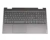 SN20P24139 Original Lenovo Tastatur inkl. Topcase CH (schweiz) grau/grau mit Backlight