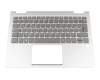 SN20Q40788 Original Lenovo Tastatur inkl. Topcase DE (deutsch) grau/silber mit Backlight