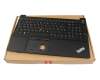 SN20W68887 Original Primax Tastatur inkl. Topcase CH (schweiz) schwarz/schwarz mit Backlight und Mouse-Stick