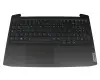SN20X22256 Original Lenovo Tastatur inkl. Topcase DE (deutsch) schwarz/schwarz mit Backlight