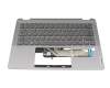 SN21B40972 Original Lenovo Tastatur inkl. Topcase DE (deutsch) dunkelgrau/grau mit Backlight