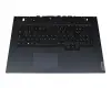 SN21B43708 Original Lenovo Tastatur inkl. Topcase DE (deutsch) schwarz/blau mit Backlight