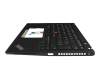 SN21D6B432 Original Lenovo Tastatur inkl. Topcase CH (schweiz) schwarz/schwarz mit Backlight und Mouse-Stick