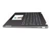 SN21K12207 Original Lenovo Tastatur inkl. Topcase DE (deutsch) grau/grau mit Backlight