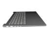 SN21M73325 Original Lenovo Tastatur inkl. Topcase DE (deutsch) grau/grau mit Backlight