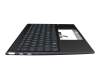 SN5A02B2 Original LiteOn Tastatur inkl. Topcase DE (deutsch) dunkelgrau/grau mit Backlight