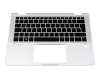 SP5CD21469SS Original HP Tastatur inkl. Topcase DE (deutsch) schwarz/silber mit Backlight