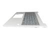 SP5CD5089PIZ Original HP Tastatur inkl. Topcase DE (deutsch) grau/silber mit Backlight