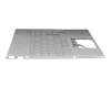 SP5CD9317K7G Original HP Tastatur inkl. Topcase DE (deutsch) silber/silber mit Backlight (GTX-Grafikkarte)