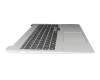 ST61B11008 Original Lenovo Tastatur inkl. Topcase DE (deutsch) schwarz/silber mit Backlight