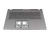 T077C1 Tastatur inkl. Topcase DE (deutsch) anthrazit/anthrazit mit Backlight