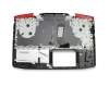 T5591G Tastatur inkl. Topcase DE (deutsch) schwarz/schwarz mit Backlight
