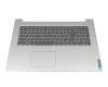 TLI317 Tastatur inkl. Topcase DE (deutsch) grau/silber