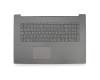 V161420AK1-GR Sunrex Tastatur inkl. Topcase DE (deutsch) grau/grau