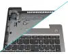 V161420CK1 Original Sunrex Tastatur inkl. Topcase DE (deutsch) grau/silber