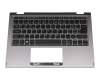 V164166B1 SW Original Acer Tastatur inkl. Topcase CH (schweiz) schwarz/grau