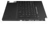 V172462AE1 GR Original Sunrex Tastatur inkl. Topcase DE (deutsch) schwarz/schwarz mit Backlight