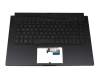 V184626EE3 Original Sunrex Tastatur inkl. Topcase DE (deutsch) schwarz/schwarz mit Backlight