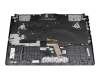 V191346AE1 Original Sunrex Tastatur inkl. Topcase DE (deutsch) schwarz/transparent/schwarz mit Backlight