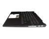 V193446HS1 Original Sunrex Tastatur inkl. Topcase DE (deutsch) schwarz/schwarz mit Backlight