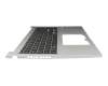 V212662DE1 Original Sunrex Tastatur inkl. Topcase DE (deutsch) schwarz/silber