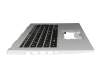 WK2336 Original Acer Tastatur inkl. Topcase DE (deutsch) schwarz/silber