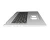 WK2404 Original Acer Tastatur inkl. Topcase US (englisch) schwarz/silber B-Ware